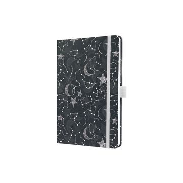 sigel Carnet de notes Jolie "Cosmic Fantasy Black", A5