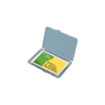 sigel Etui pour cartes de visite-Box, transparent, mat