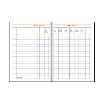 sigel Formularbuch "Haushaltsbuch", A5, 40 Blatt