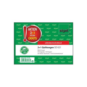 sigel Formularbuch "Quittung", 2 + 1 Aktion