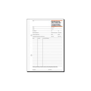 sigel Formularbuch "Tagelohnbuch", A5 quer, 3 x 40 Blatt, SD