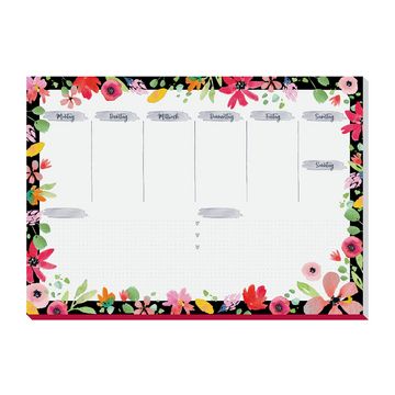 sigel Papier-Schreibunterlage Jolie "Flower Love", A3