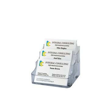sigel Porte-cartes de visite, en plastique dur