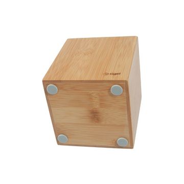 sigel Pot à crayons Eyestyle, en bambou, carré