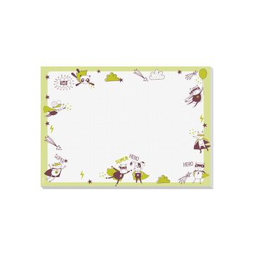 sigel Sous-main bloc papier "Little Heroes", 420 x 297 mm