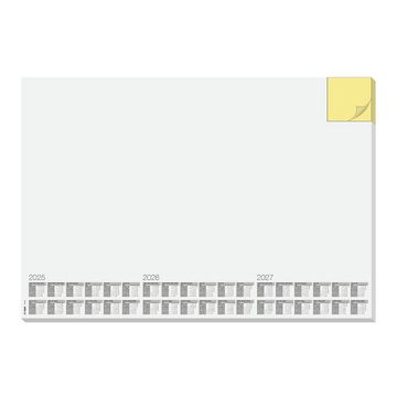 sigel Sous-main bloc papier "Memo", 595 x 410 mm