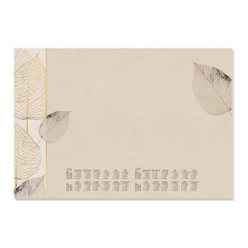 sigel Sous-main bloc papier "Natural Leaves", 595 x 410 mm