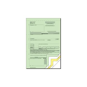 sigel Vordruck "Mahnbescheid", A4, SD, 2 x 2 Blatt x25