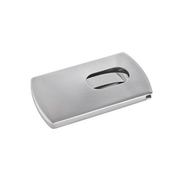 sigel étui pour cartes de visite "Snap", acier inoxydable,