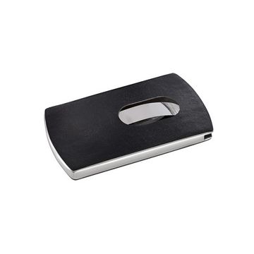 sigel étui pour cartes de visite "Snap", simili cuir