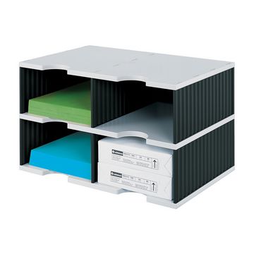 styro Module de base styrodoc duo, 4 compartiments,