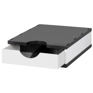 styro Station de classement styrodoc uno, blanc/noir