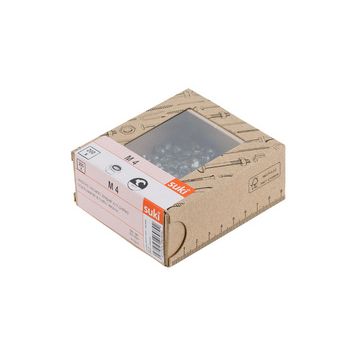 suki. Contre écrou, M10 , PH2, avec anneau en plastique,