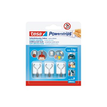 tesa Crochet Powerstrips WIRED HOOK SMALL, blanc