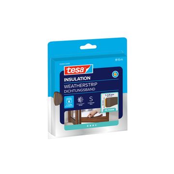 tesa INSULATION Ruban de calfeutrage, profil en I, marron