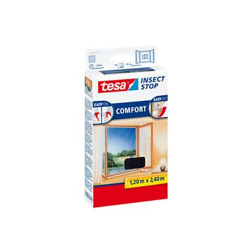 tesa Moustiquaire COMFORT pour les fenêtres, blanc