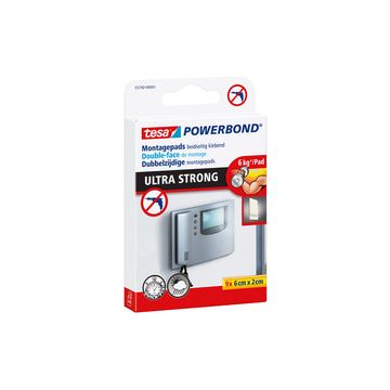 tesa Pastilles adhésives Powerbond double face, 20 x 60 mm