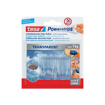 tesa Powerstrips CROCHET DECO adhésif XL, pour max. 1 kg