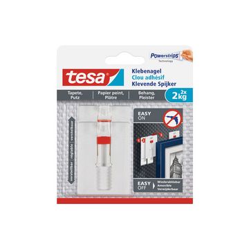 tesa Powerstrips Clou adhésif pour papier peint et plâtre