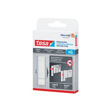 tesa Powerstrips Languettes adhésives pour papier peint/