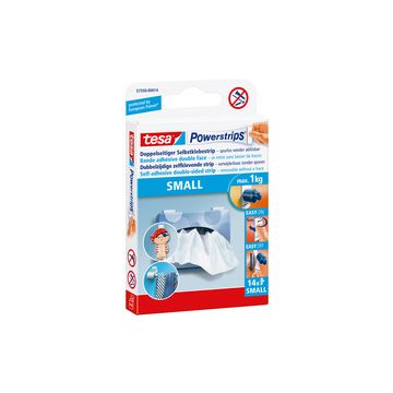 tesa Powerstrips SMALL, fixe des objets jusqu'à 1,0 kg