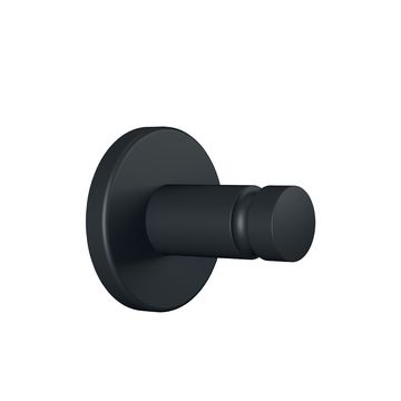 tesa Support de serviette de toilette MOON BLACK, noir