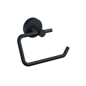 tesa Support rouleau de papier toilette MOON BLACK, noir