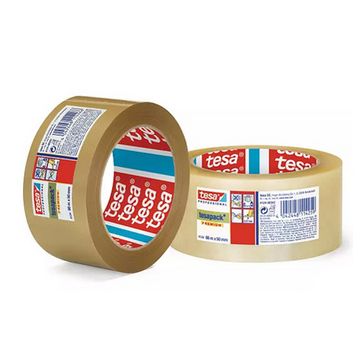 tesa tesapack Ruban adhésif 4124, PVC, 50 mm x 66 m x6