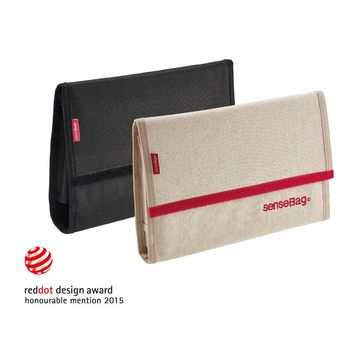 transotype Portefeuille "senseBag", pour 24 crayons, noir