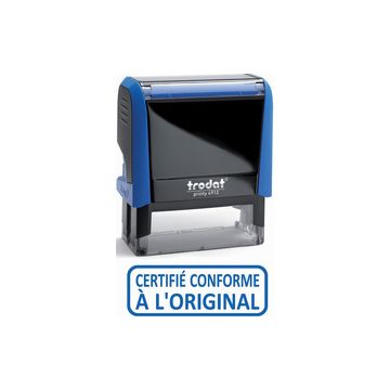 trodat Tampon texte XPrint "CERTIFIE CONFORME A L'ORIGINAL"