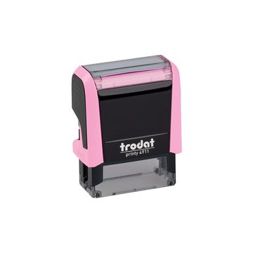 trodat Tampon automatique à texte Printy 4911 4.0, rose