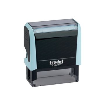 trodat Tampon automatique à texte Printy 4913 4.0, bleu
