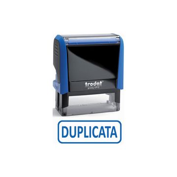 trodat Tampon marqueur de texte XPrint 4912 "DUPLICATA"