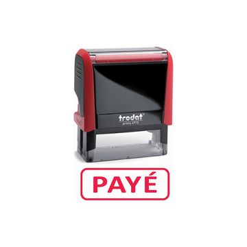 trodat Tampon marqueur de texte XPrint 4912 "PAYÉ"
