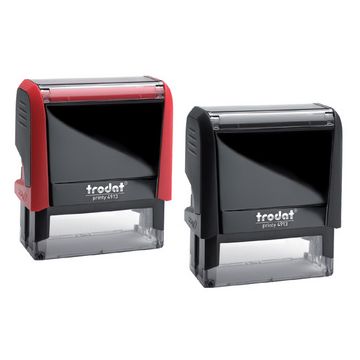 trodat Tampon pour texte "Printy 4.0" 4913, rouge