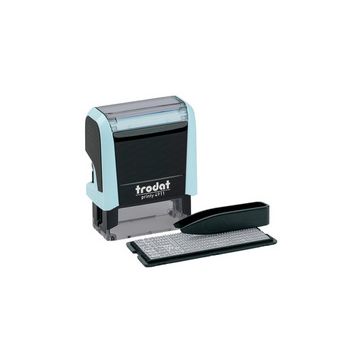 trodat Textstempel-Set Printy 4911 Typomatic, pastell-blau