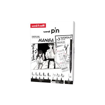 uni-ball Coffret d'initiation uni pin "MANGA", 9 pièces