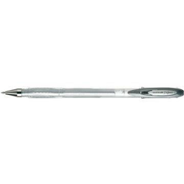 uni-ball Stylo roller encre gel SIGNO Métal UM120NM, argent