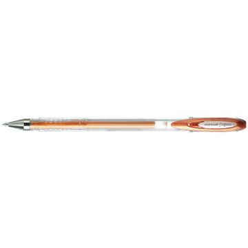 uni-ball Stylo roller encre gel SIGNO Métal UM120NM, bronze