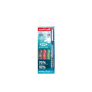 uni-ball Stylo roller eye ocean care 0.7, étui de 4