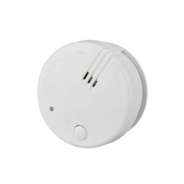uniTEC Détecteur de fumée CE Mini, signal: env. 85 dB, blanc