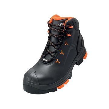 uvex 2 Chaussures montantes S3 SRC, T. 40, noir/orange uvex 2 Chaussures montantes S3 SRC, T. 40, noir/orange