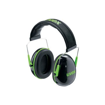 uvex Coquille anti-bruit K1, noir / vert