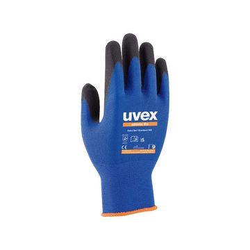 uvex Gants de travail athletic lite, bleu/anthracite, T. 11 x10